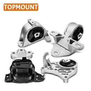 TOPMOUNT  Front Engine Motor Mount 4681295AB1 Transmission Mount for Chrysler Town for Dodge Caravan 3.3L 2001-2007
