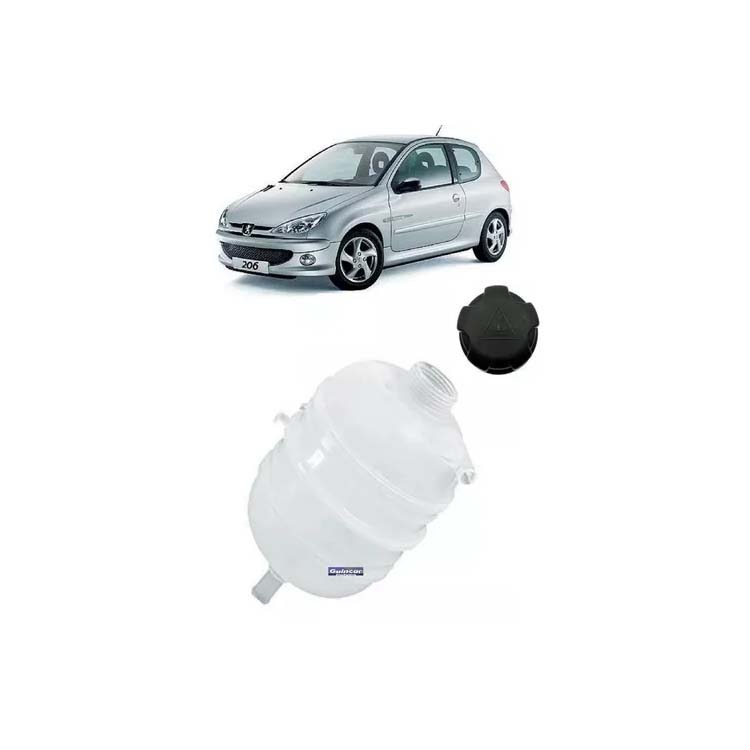 132311 1307LQ  Auto Coolant Overflow Reservoir refrigerante Bottle Cooling System Tank for Peugeot 206 207 1.4 1.6